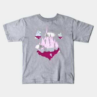 Crystal Cities in the Sky Kids T-Shirt